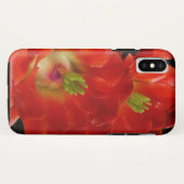 緋色の花を持つアリゾナクラレット杯サボテン Case-Mate iPhoneケース (裏面(横))