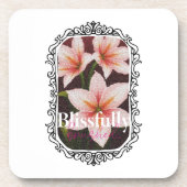 緋色の花 コースター (正面)