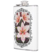 緋色の花 フラスク (左)