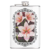 緋色の花 フラスク (正面)