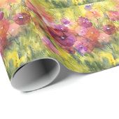 緋色の薄紫:ヴィンテージガーデンウォーター色。 ラッピングペーパー (ロールコーナー)