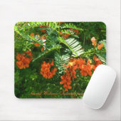 緋色の藤(セスバニアプニセア) OBX NCシリーズ マウスパッド (マウス)