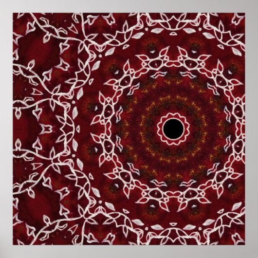 緋色の迷路 ポスター (正面)