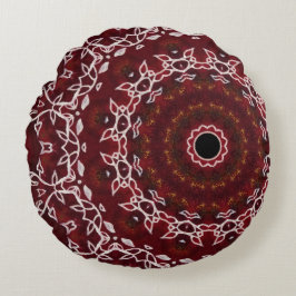 緋色の迷路 ラウンドクッション
