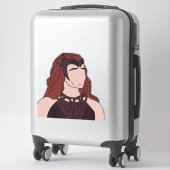 緋色の魔女ワンダマキシモフ シール (スーツケース)