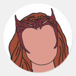 緋色の魔女ワンダマキシモフ ラウンドシール