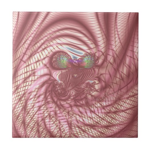 緋色の鳥 タイル (正面)