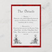 緋色エレガンス結婚詳細 エンクロージャーカード (正面)