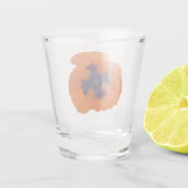 緋色オレンジポピー1 ショットグラス (裏面)