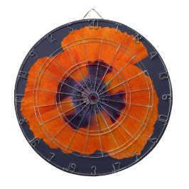 緋色オレンジポピー1 ダーツボード