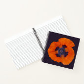 緋色オレンジポピー1 ノートブック (内部)