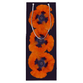 緋色オレンジポピー1 ワインギフトバッグ (裏面)