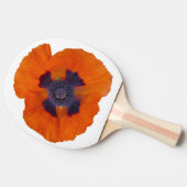 緋色オレンジポピー1 卓球ラケット (横)