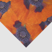 緋色オレンジポピー1 薄葉紙 (詳細)