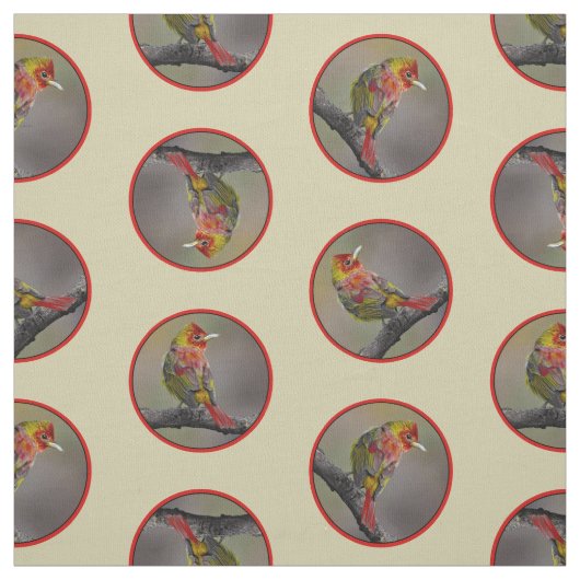 緋色タネガー成形オリジナル写真 ファブリック (見本)