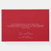 緋色ペタルエレガンス ゲストブック (裏面)