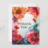 緋色ペタルエレガンス サンキューカード (正面)