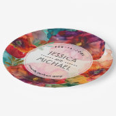 緋色ペタルエレガンス ペーパープレート (アングル)