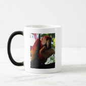 緋色マカオパロッ食べトズトースト モーフィングマグカップ (左)