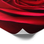 緋色マットポスター ポスター (角)