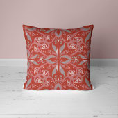 緋色華美の優雅さ クッション