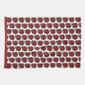 緋色調和 キッチンタオル (横)