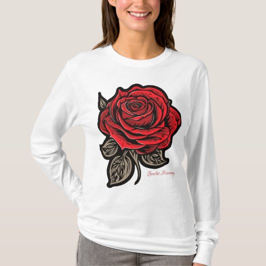 緋色調和 Tシャツ (正面)