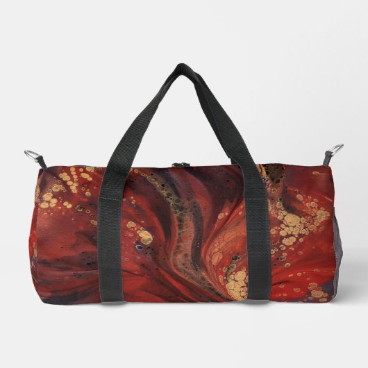 緋色 ダッフルバッグ (正面)