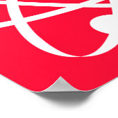 緋色;原子 ポスター (角)