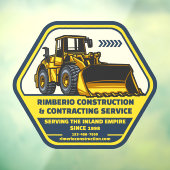 総カスタマイズ建築契約トラック ウィンドウサイン (シート3)