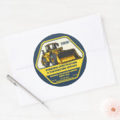 総カスタマイズ建築契約 ラウンドシール (封筒)