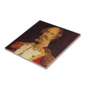 総ポートレートのスペインの タイル (側面)