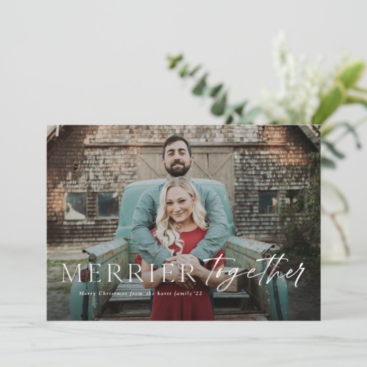 総メリー裁の写真メリー・クリスマス シーズンカード (スタンド正面)