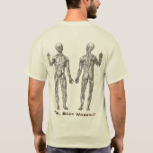 総体のトレーニング-プロ筋肉システムフィットネス Tシャツ (裏面)