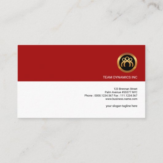 総務部長モダンでスタイリッシュで非のうちどころがない未来派 名刺 (裏面)