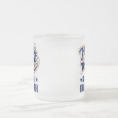 総務部長(世界のベスト)のためのギフトのアイディア フロストグラスマグカップ (中央)