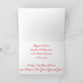 「総合店舗」クリスマスカード カード (内部)