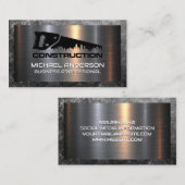 総合請負業者 | 商業建設 名刺 (正面/裏面)