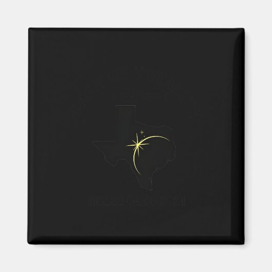 総和テキサス州道地図04.08.2024総ゾル マグネット (正面)