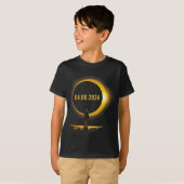 総和04 08 24 おもしろい Eclipse 2024 Tシャツ (正面フル)