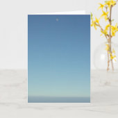 総地平線 カード (黄色い花)