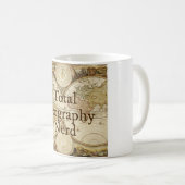 総地理学のおたくのマグ コーヒーマグカップ (正面右)