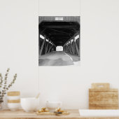 総屋根付き橋 ポスター (キッチン)