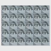 総括的なオリジナルのアートワークの下のチワワ ラッピングペーパー (フラット)