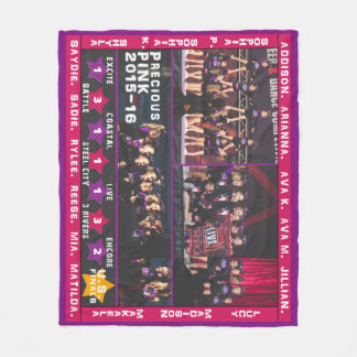 総括的な媒体 フリースブランケット