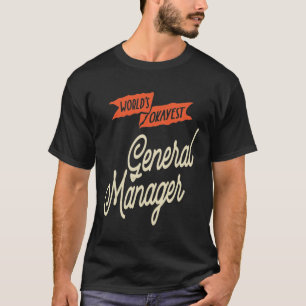 総支配人の役職のギフト Tシャツ