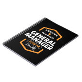 総支配人 |ギフトアイディア ノートブック (左側)