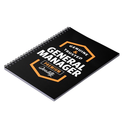 総支配人 |ギフトアイディア ノートブック (左側)