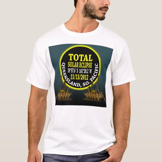 総日食11/13/2012 Tシャツ (正面)
