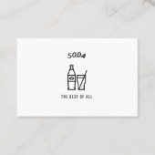 総最高のソーダ 名刺 (正面)